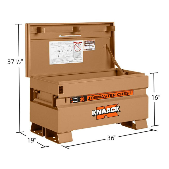 Knaack Job Site Storage Chest Box 7 Cu Ft 36" Jobmaster Model 36