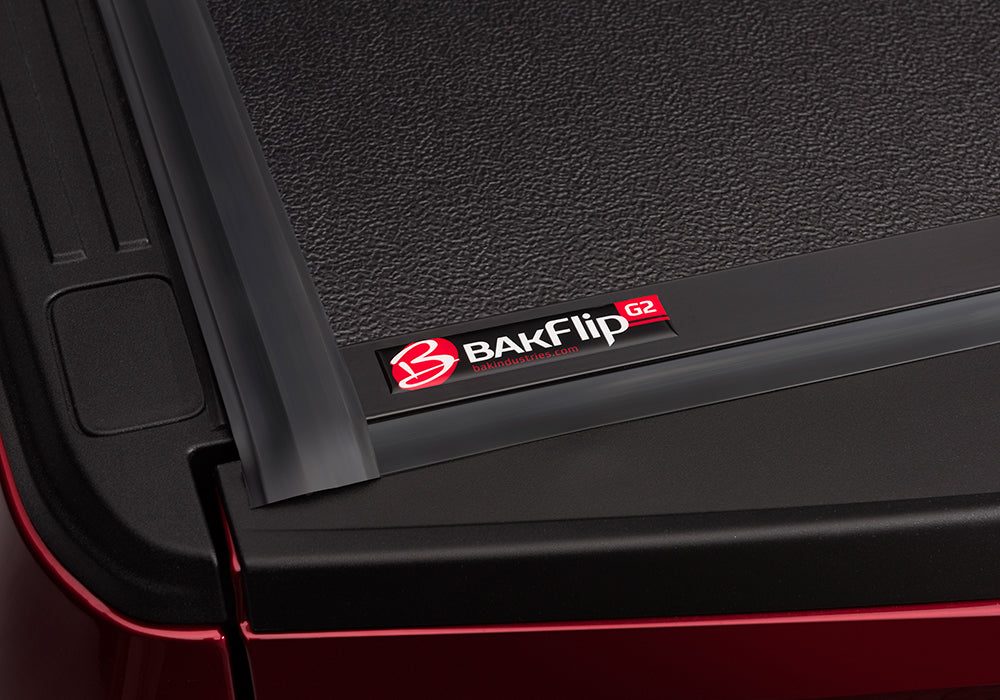 BAK BAKFlip G2 Hard Folding Truck Bed Cover - 2004-2014 Ford F-150 8' Bed without Cargo Management System Model 226308