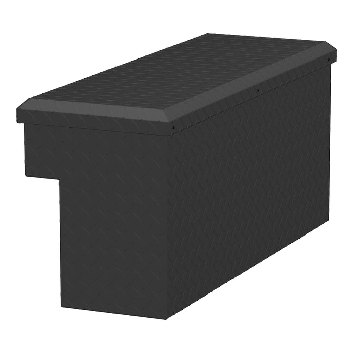 UWS Matte Black Aluminum UTV Side Tool Box - Polaris Ranger Model UTV-SM33-MB