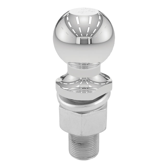 CURT Chrome Trailer Hitch Ball, 6,000 lbs, 2-5/16-Inch Diameter, 1-1/4 x 3-Inch Shank Model 40022