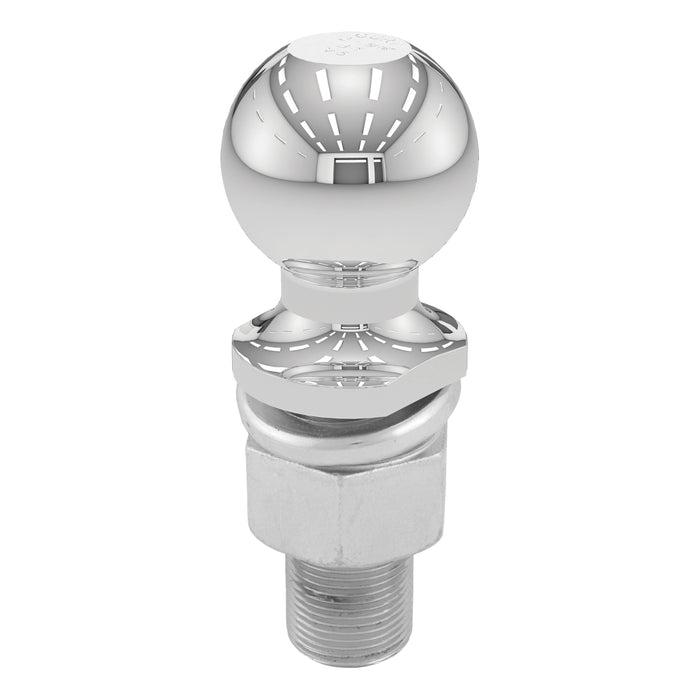 CURT Chrome Trailer Hitch Ball, 6,000 lbs, 2-5/16-Inch Diameter, 1-1/4 x 3-Inch Shank Model 40076