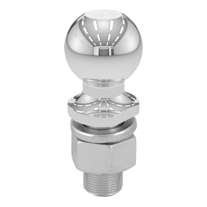 CURT Chrome Trailer Hitch Ball, 10,000 lbs, 2-5/16-Inch Diameter, 1-1/4 x 2-5/8-In Shank Model 40168
