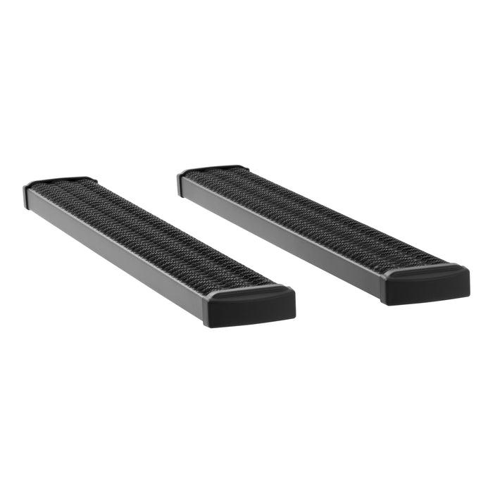Luverne Grip Step 7" x 60" Black Aluminum Running Boards XD Brackets Select Ford Reg Model 415060-401730