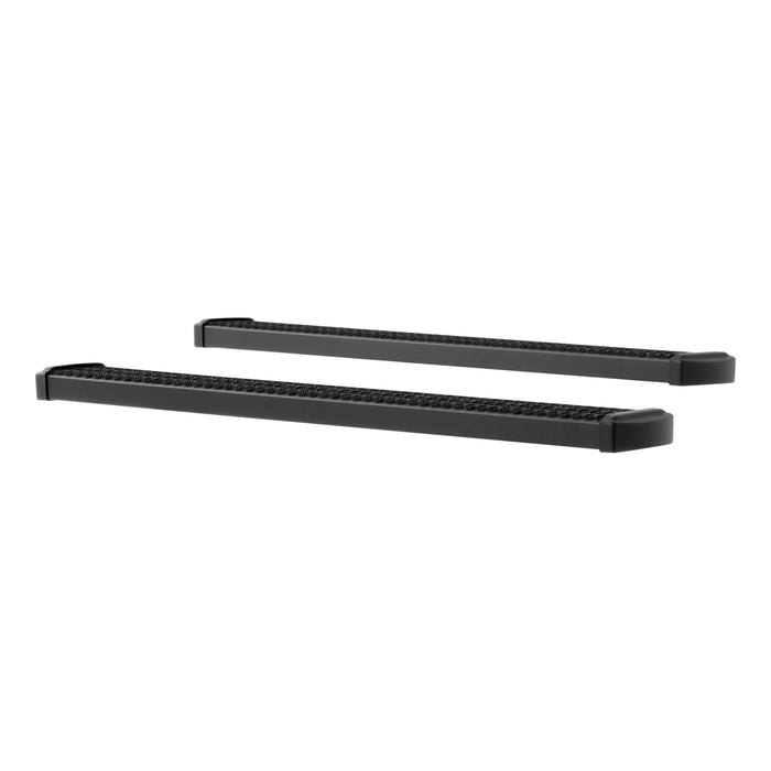 Luverne Grip Step 7" x 60" Black Aluminum Running Boards XD Brackets Select Ford Reg Model 415060-401730