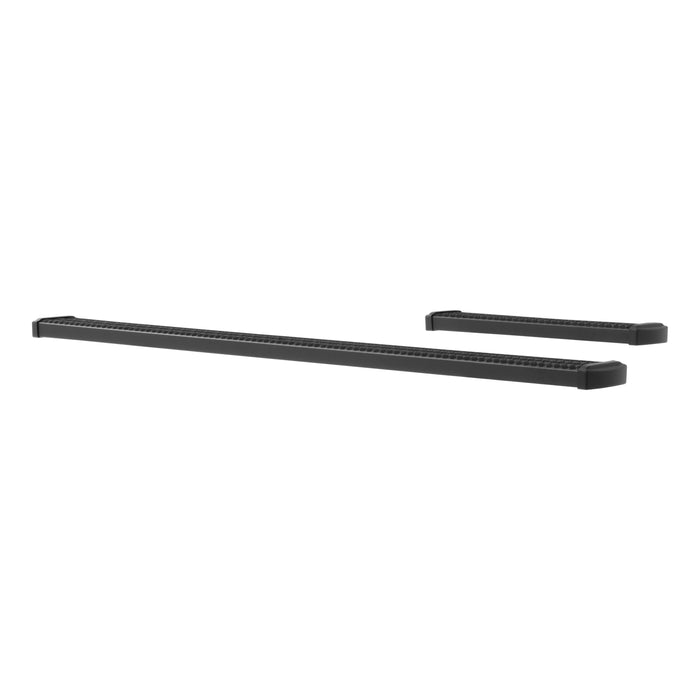 Luverne Grip Step 7" x 36" 100" Black Aluminum Running Boards Select Sprinter Model 415100-400744