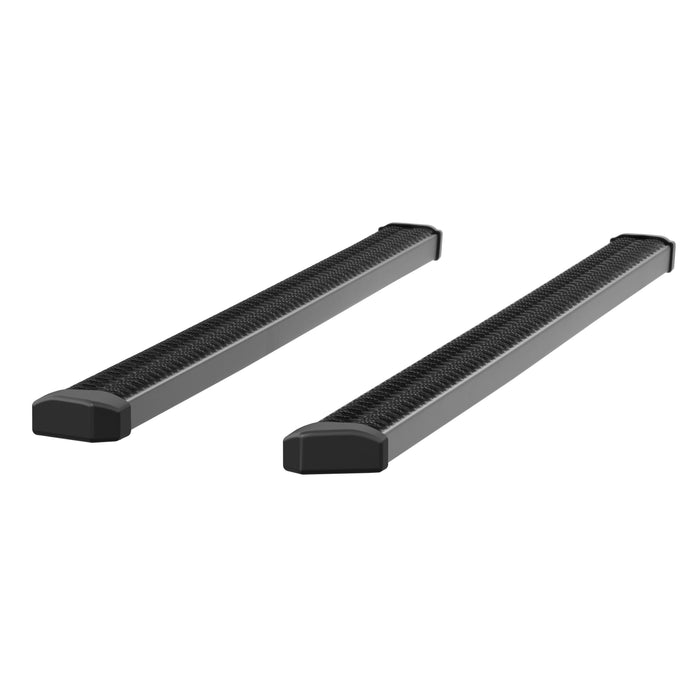 Luverne SlimGrip 5" x 78" Black Aluminum Running Boards Select Silverado Sierra Ext Model 416078-4055105
