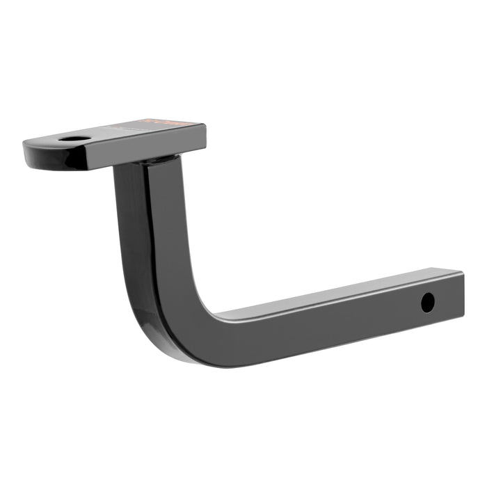 CURT Class 2 Trailer Hitch Ball Mount, Fits 1-1/4-Inch Receiver, 3,500 lbs, 3/4-Inch Hole, 5-Inch Rise Model 45015