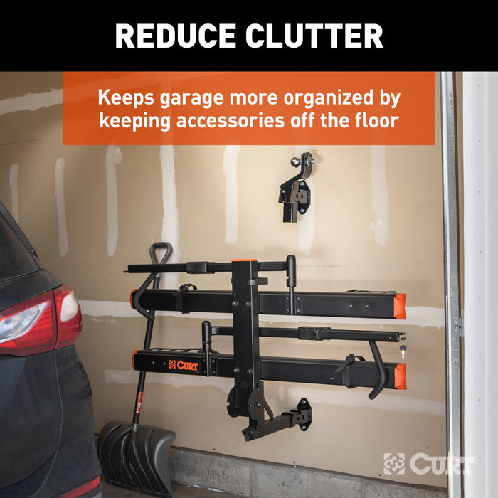 CURT Hitch Accessory Wall Mount, 2-Inch Receiver Model 45069