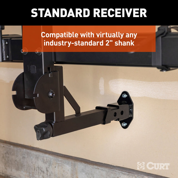 CURT Hitch Accessory Wall Mount, 2-Inch Receiver Model 45069