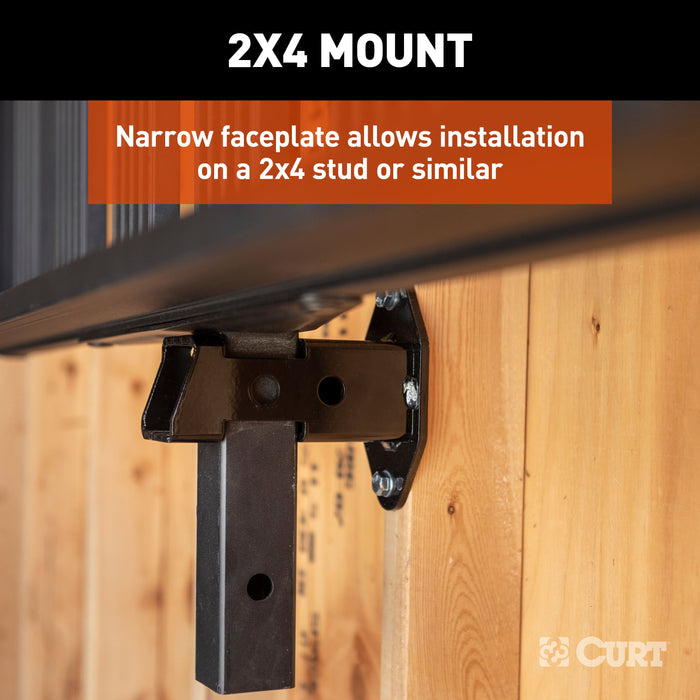 CURT Hitch Accessory Wall Mount, 2-Inch Receiver Model 45069
