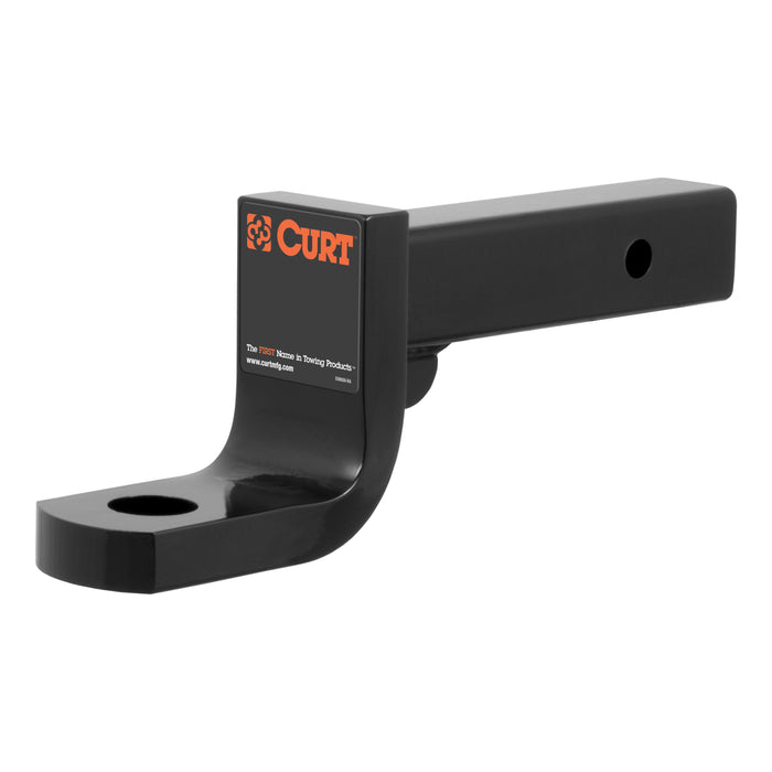 CURT Class 4 Trailer Hitch Ball Mount, Fits 2-Inch Receiver, 12,000 lbs, 1-1/4-Inch Hole, 4-Inch Drop, 3-Inch Rise Model 45313