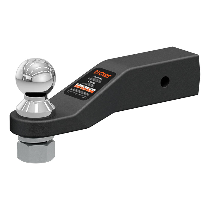 CURT Forged Trailer Hitch Mount with 2-5/16-Inch Ball, Fits 2-1/2-Inch Receiver, 20,000 lbs, 2-In Drop Model 45371