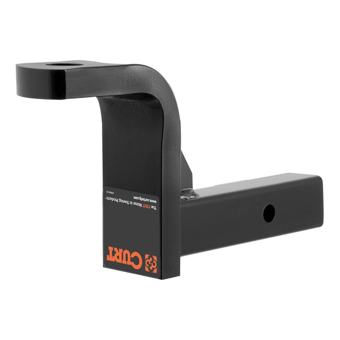 CURT Class 4 Trailer Hitch Ball Mount, Fits 2-Inch Receiver, 12,000 lbs, 1-1/4-Inch Hole, 6-Inch Drop, 5-Inch Rise Model 45446