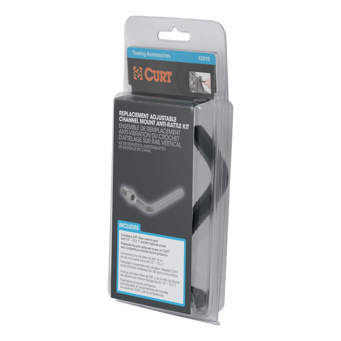 CURT Replacement Anti-Rattle Kit for Adjustable Trailer Hitch Ball Mount #45902 or #45908 Model 45916