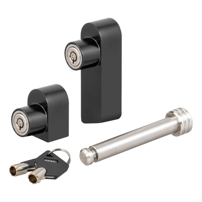 CURT Rebellion XD Tongue and Hitch Lock Set, 2 or 2-1/2-Inch Receiver Model 45932