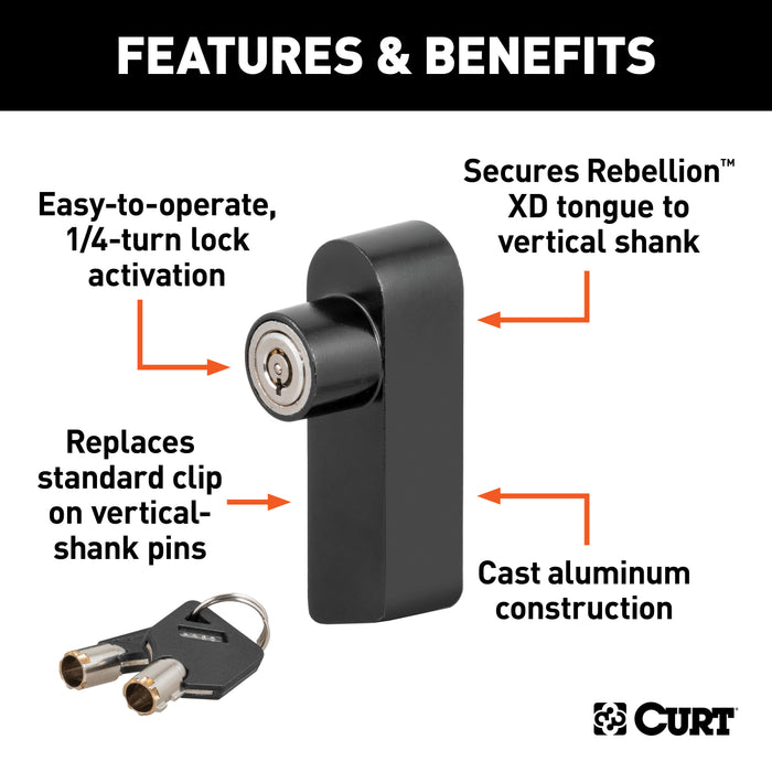 CURT Rebellion XD Tongue Lock Model 45938