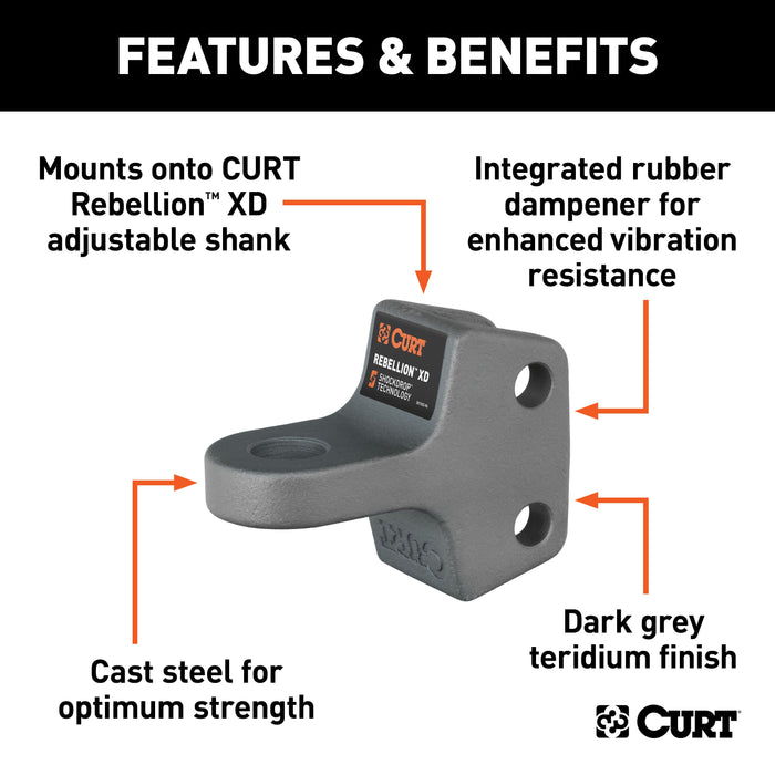 CURT Replacement Rebellion XD Tongue Attachment Model 45940