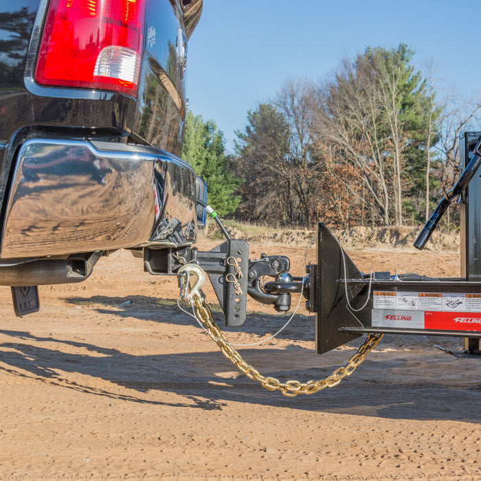 CURT Black Steel Pintle Hitch Lunette Ring 2-1/2-Inch ID, 35,000 lbs, 4-1/2-Inch Bolt Pattern Model 48550