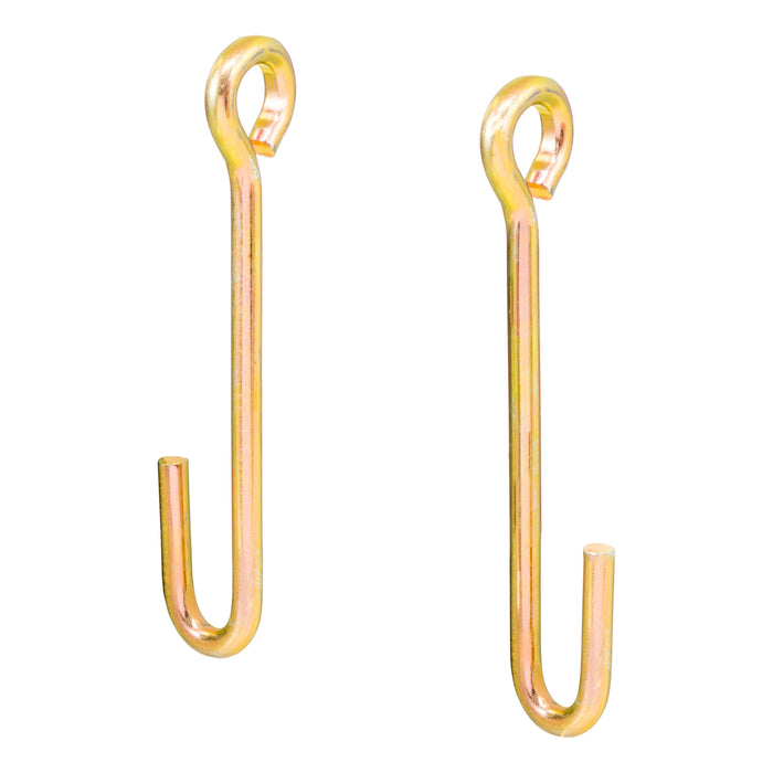 CURT Replacement SecureLatch Trailer Safety Chain Holder Hooks (2-Pack) Model 48551