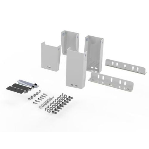 Holman Clamp & Lock Ladder Rack Kit - Double - Metris Model 4MESCC
