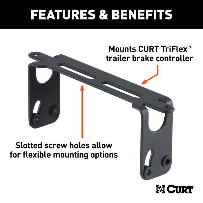 CURT TriFlex Trailer Brake Controller Mounting Bracket Model 51144
