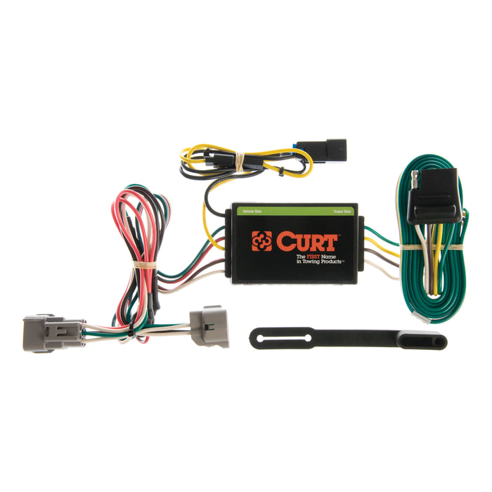 CURT Vehicle-Side Custom 4-Pin Trailer Wiring Harness, Fits Select Jeep Grand Cherokee Model 55260