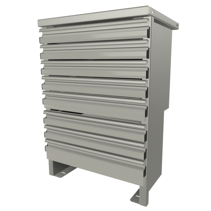 CTech Stahl Service Body Drawer Unit 8 Drawers 22.5w x 32.125h x