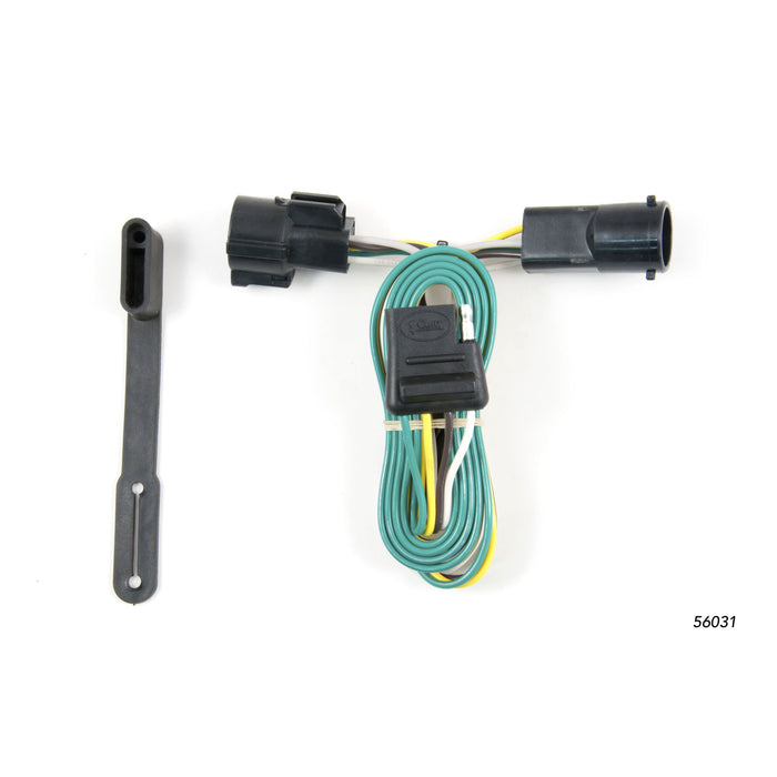 CURT Vehicle-Side Custom 4-Pin Trailer Wiring Harness, Fits Select Ford F-150 Model 56031