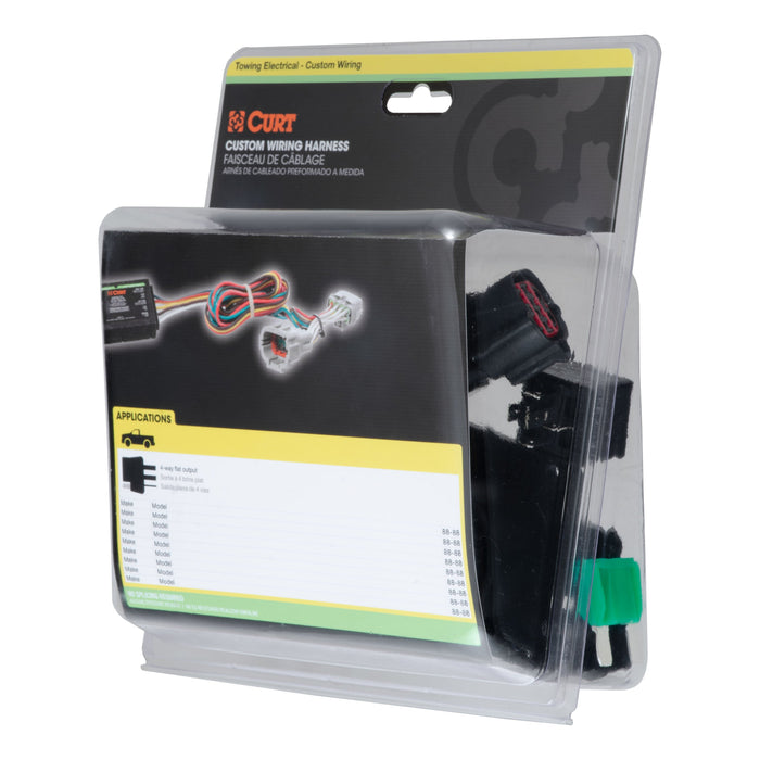 CURT Vehicle-Side Custom RV Blade 7-Pin Trailer Wiring Harness, Fits Select Ford Explorer, Police Interceptor Utility Model 56306