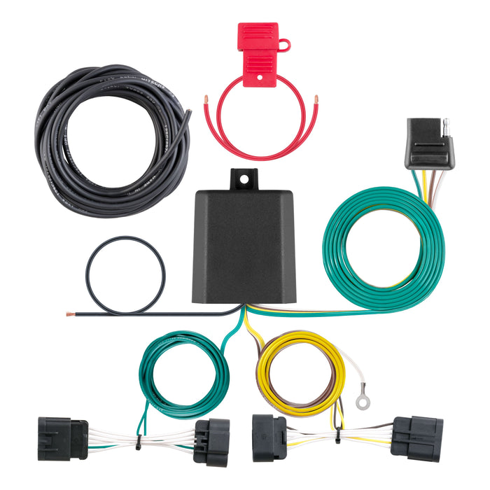 CURT Vehicle-Side Custom 4-Pin Trailer Wiring Harness, Fits Select Dodge Durango Model 56336