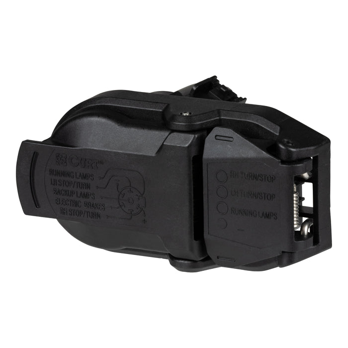 CURT OEM Replacement Dual-Output Vehicle-Side 7-Pin, 4-Pin Connectors, Factory Tow Package and USCAR Socket Required Model 57015