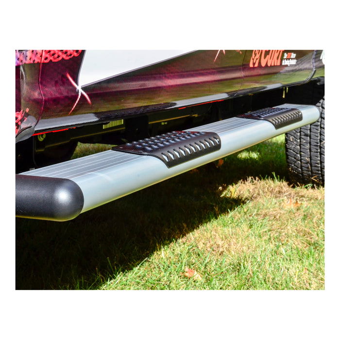 Luverne O-Mega II 6" x 78" Silver Aluminum Step Nerf Bars Model 583078-571117