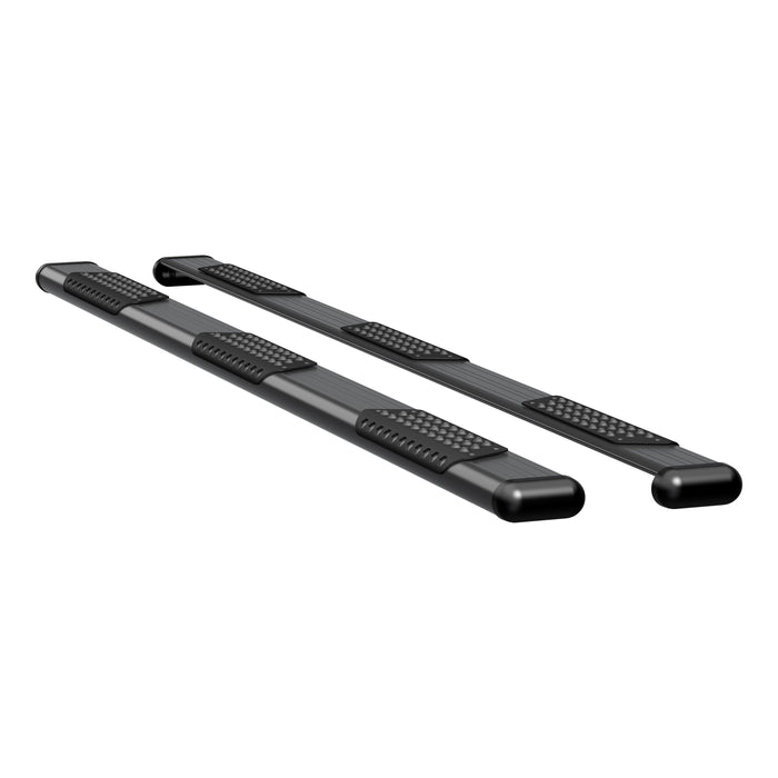 Luverne O-Mega II 6" x 114" Black Aluminum Step Nerf Bars Model 584114-571339