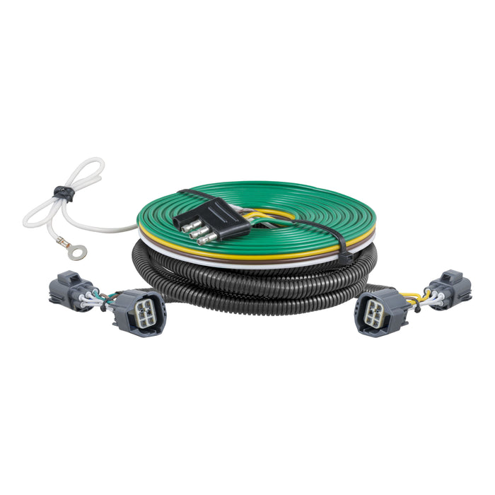 CURT Custom Towed-Vehicle RV Wiring Harness for Dinghy Towing, Fits Select Cadillac Escalade Model 58993