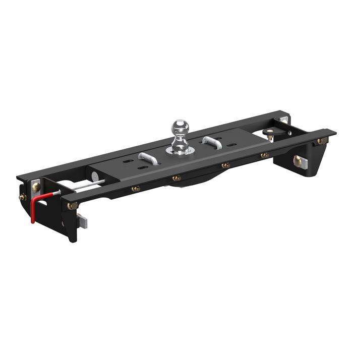 CURT Double Lock EZr Gooseneck Hitch, 2-5/16-In. Flip-Over Ball 30K, Fits Select Ford F-250, F-350 Super Duty Model 60683