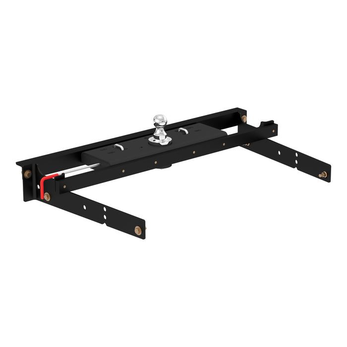 CURT Double Lock Gooseneck Hitch, 2-5/16-Inch Flip-Over Ball 30K, Fits Select Chevrolet, GMC C / K Model 60713