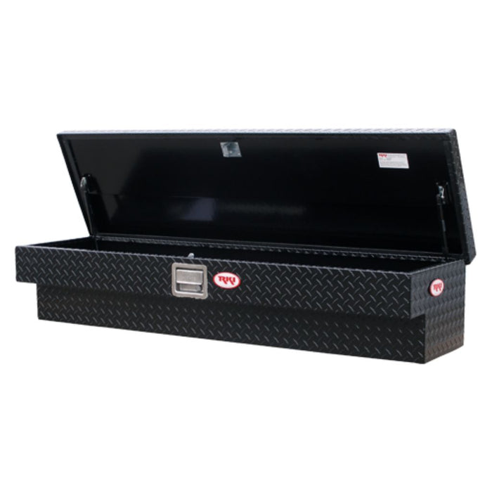 RKI Side Mount Truck Tool Box Black Aluminum Model 61SWAB