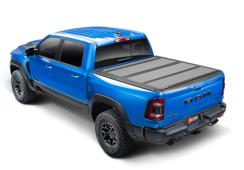 BAK BAKFlip MX4 Hard Folding Truck Bed Cover - Matte Finish - 19-24 (New Body Style) Ram 1500 6' 4" Bed without RamBox with Multifunction Tailgate Model 448225