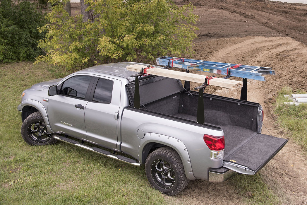 BAK BAKFlip CS-F1 Hard Folding Truck Bed Cover/Integrated Rack System - 2002-2018 (2019-2021 Classic) Ram 1500/2003-2021 2500/3500 8' Bed without RamBox Model 72204BT