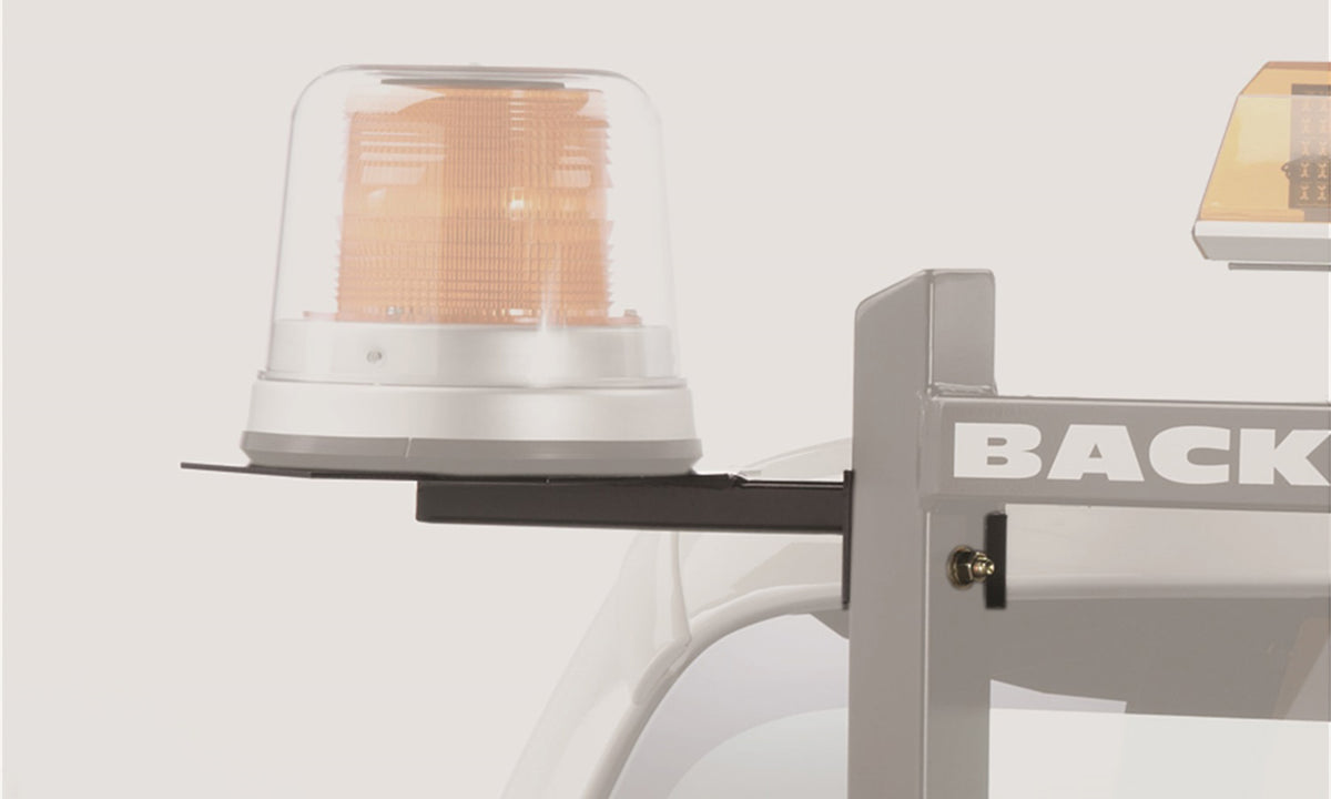 BACKRACK Utility Light Bracket; Universal; 10.5 In. Base, Drivers Side