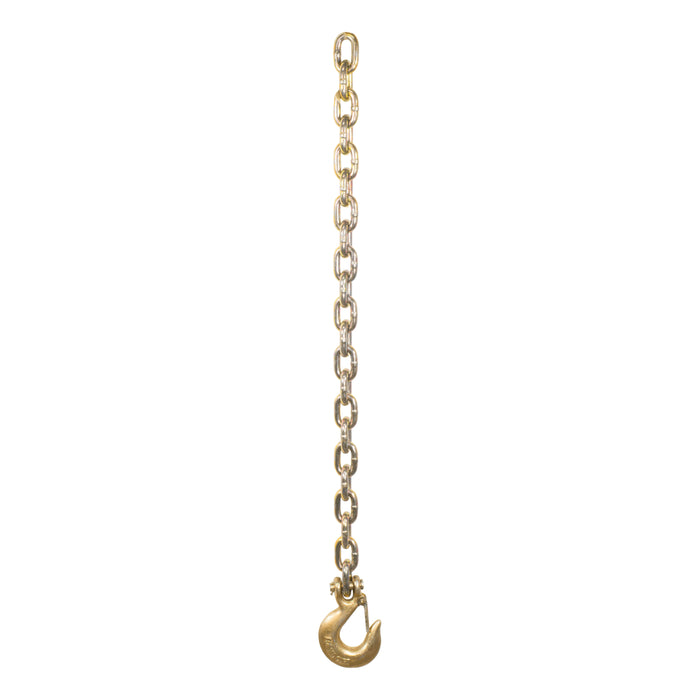 CURT 35-Inch Trailer Safety Chain with 3/8-In Clevis Snap Hook, 24,000 lbs Break Strength Model 80316