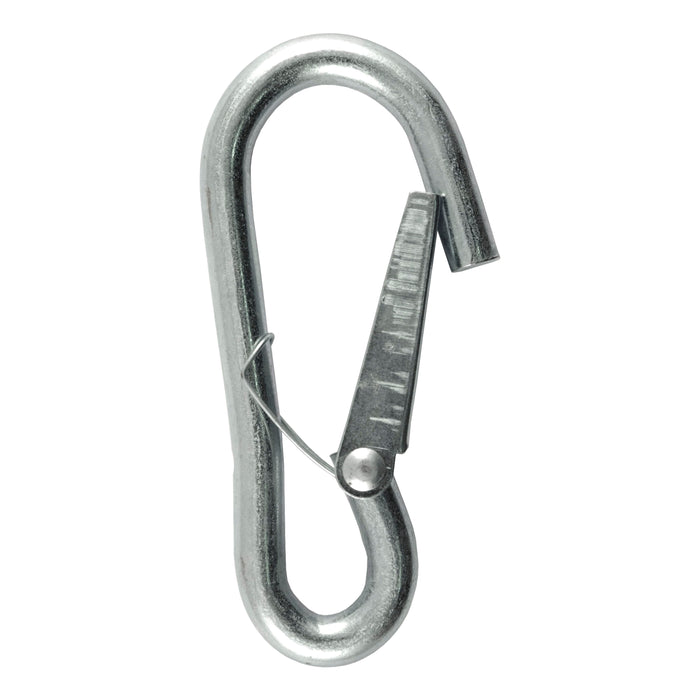 CURT Snap Hook Trailer Safety Chain Hook Carabiner Clip, 3/8-Inch Diameter, 2,000 lbs Model 81266