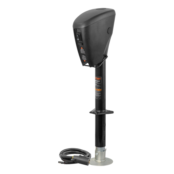 CURT Lippert 813748 Power Stance Electric Trailer Tongue Jack, 3,500 lbs Model 813748