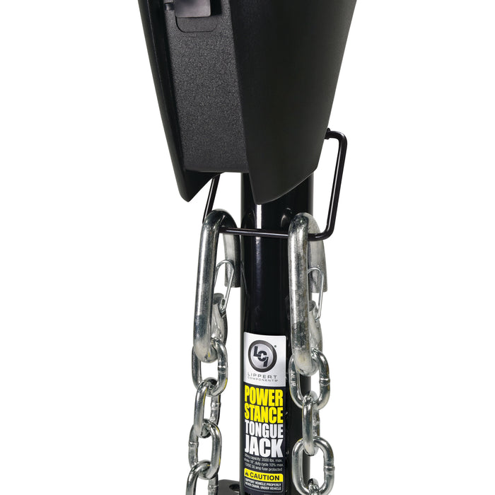 CURT Lippert 813748 Power Stance Electric Trailer Tongue Jack, 3,500 lbs Model 813748