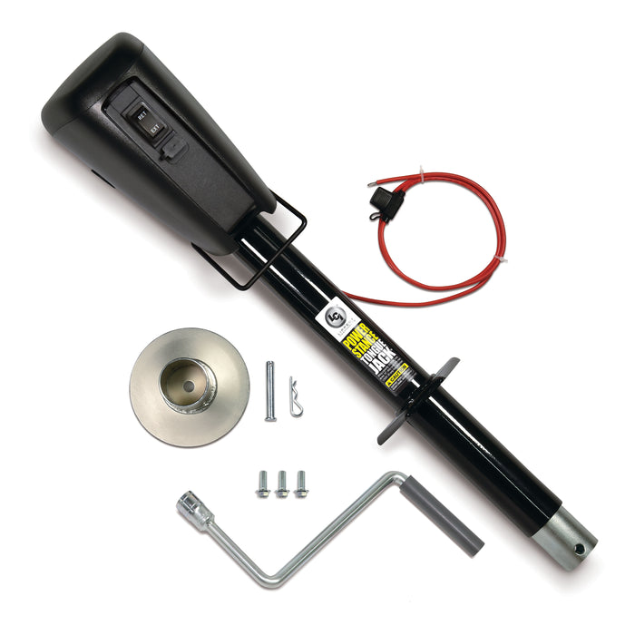 CURT Lippert 813748 Power Stance Electric Trailer Tongue Jack, 3,500 lbs Model 813748
