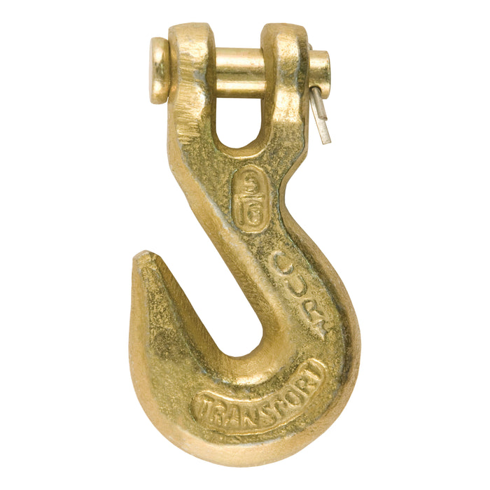 CURT 5/16-Inch Forged Steel Clevis Grab Hook, 4,700 lbs. Work Load, 7/16-In Pin Model 81503