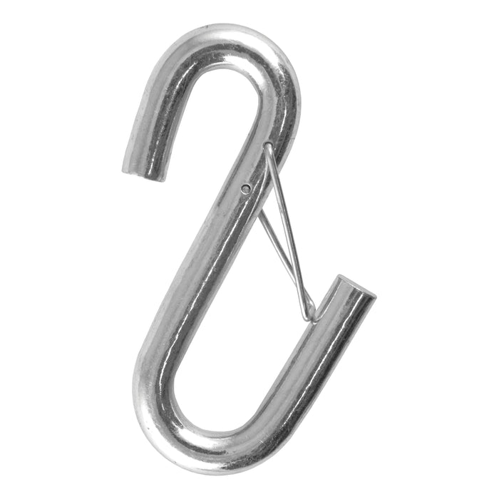 CURT 3/8-Inch Certified Trailer Safety Chain S-Hook with Latch, 2,000 lbs Model 81810