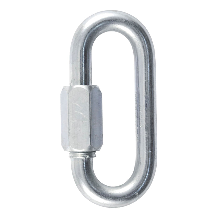 CURT Threaded Quick Link Trailer Safety Chain Hook Carabiner Clip, 7/16-Inch Diameter, 13,200 lbs Break Strength Model 82931