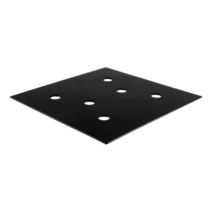 CURT 6 x 6-Inch Powder-Coated Steel Tie Down Anchor Backing Plate Model 83607