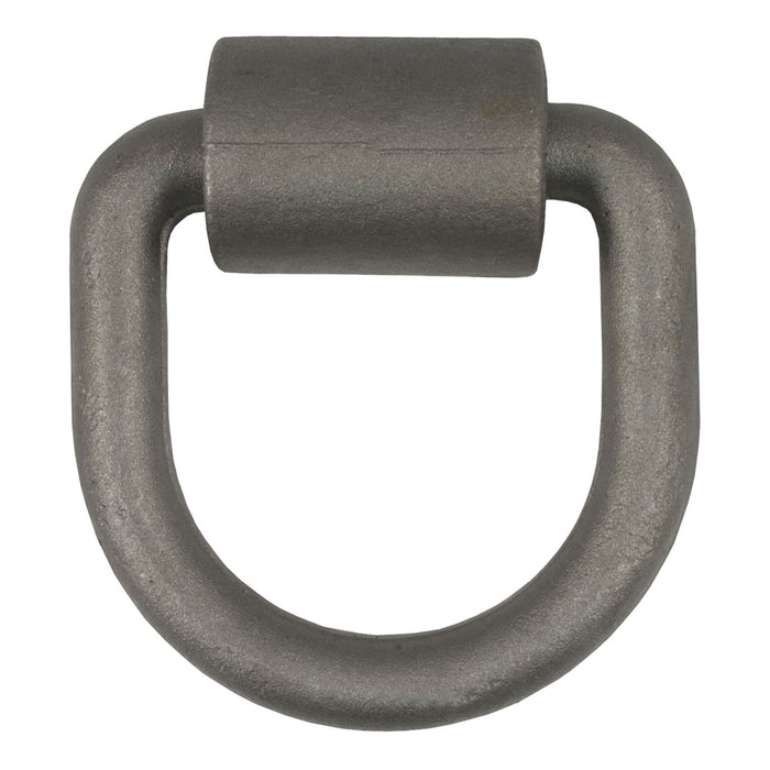 CURT 4-1/4 x 4-1/4-Inch Weld-On Trailer D-Ring Tie Down Anchor, 18,000 lbs Break Strength Model 83750